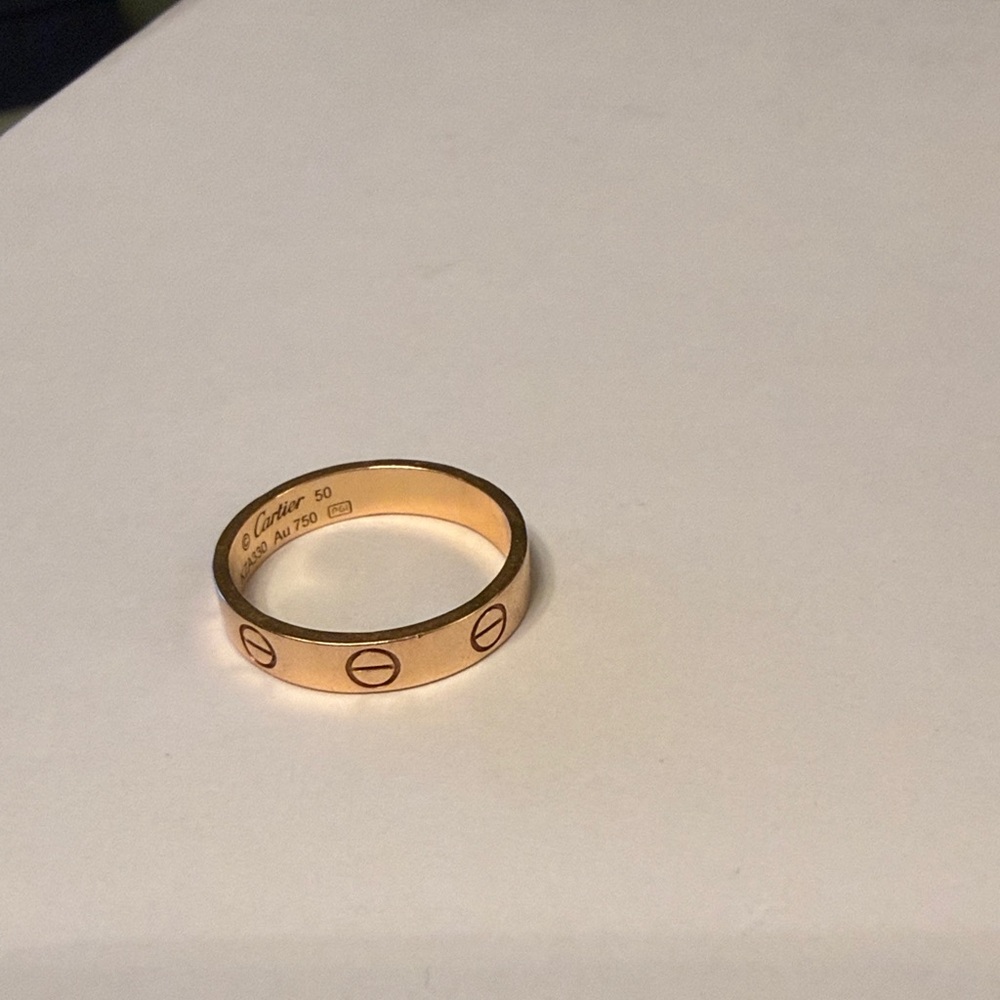 Cartier ROSE Gold Band with Iconic Motif 50mm